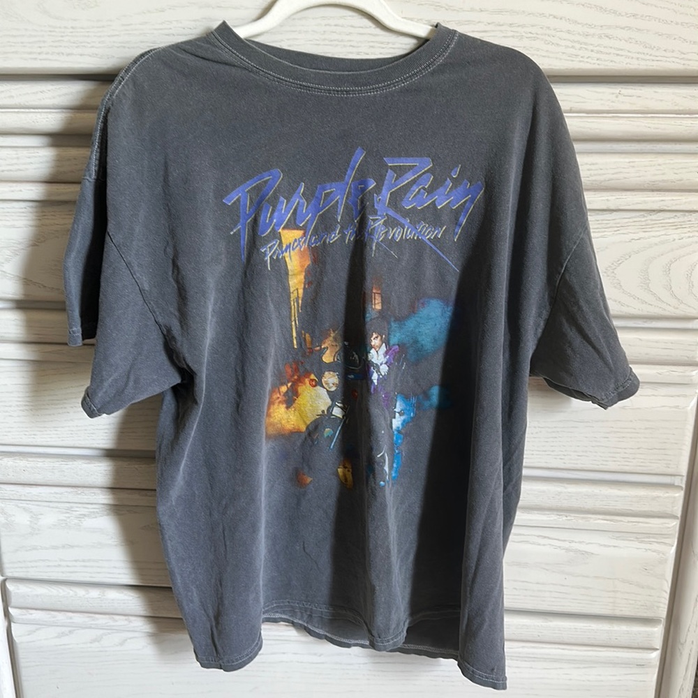 Purple Rain Oversized Tee